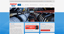 Desktop Screenshot of central-tyre.com